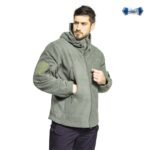 Outdoor Sports Fleece-Lined Hooded Insulated Polar Fleece Jacket - Image 5