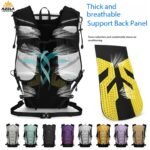AZELA 22L Outdoor Hiking Backpack, Lightweight Grid Pattern Trekking Daypack, Ergonomic Design Camping Backpack For Travel & Adventure - Image 3