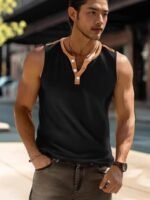 Men's Casual Sports Quick-dry Sleeveless T-shirt - Image 4