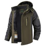Winter Men's Fleece-lined Thick Outdoor Jacket - Image 9