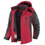 Winter Men's Fleece-lined Thick Outdoor Jacket - Image 5