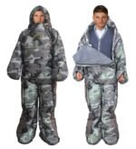 Human sleeping bag humanoid sleeping bag can walk mummy sleeping bag wild warm sleeping bag hospital accompanying sleeping bag to keep warm - Image 7