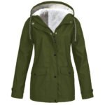 Fleece Jacket Outdoor Mountaineering Hooded Coat Winter Outwear - Image 7