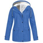 Fleece Jacket Outdoor Mountaineering Hooded Coat Winter Outwear - Image 10