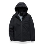 Single Layer Fleece-lined Shell Jacket Windproof Waterproof Antifouling - Image 4