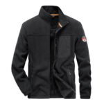 Men's Outdoor Fleece Cardigan Casual Jacket - Image 4