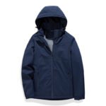 Single Layer Fleece-lined Shell Jacket Windproof Waterproof Antifouling - Image 7