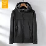 Soft Shell Jacket Fleece-lined Single-layer Coat - Image 3