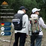 AZELA 22L Outdoor Hiking Backpack, Lightweight Grid Pattern Trekking Daypack, Ergonomic Design Camping Backpack For Travel & Adventure - Image 2