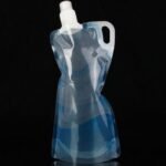 1L Foldable Drinking Water Bottle Bladder Bag - Image 4