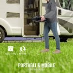 Water Tank Bladder, 541.3 L Large Capacity, PVC Collapsible Water Bladder Including Spigots And Overflow Kit, Portable Water Storage Bladder For Garden Water Catcher, Black - Image 4