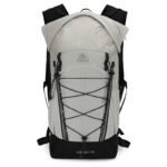 AZELA 22L Outdoor Hiking Backpack, Lightweight Grid Pattern Trekking Daypack, Ergonomic Design Camping Backpack For Travel & Adventure - Image 4