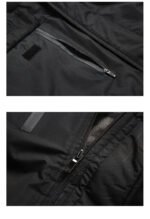 Outdoor Men's Plus Fleece Warm Cotton Jacket - Image 7