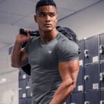 Running Training Elastic Quick Dry Tights Men's Sports T-shirt - Image 4