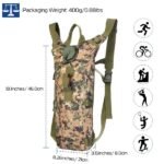 Tactical Hydration Pack 3L Water Bladder Adjustable Water Drink Backpack - Image 2