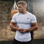 Running Training Elastic Quick Dry Tights Men's Sports T-shirt