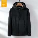 Soft Shell Jacket Fleece-lined Single-layer Coat - Image 7