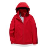 Single Layer Fleece-lined Shell Jacket Windproof Waterproof Antifouling - Image 2