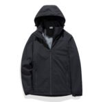 Single Layer Fleece-lined Shell Jacket Windproof Waterproof Antifouling - Image 6