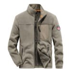 Men's Outdoor Fleece Cardigan Casual Jacket - Image 5
